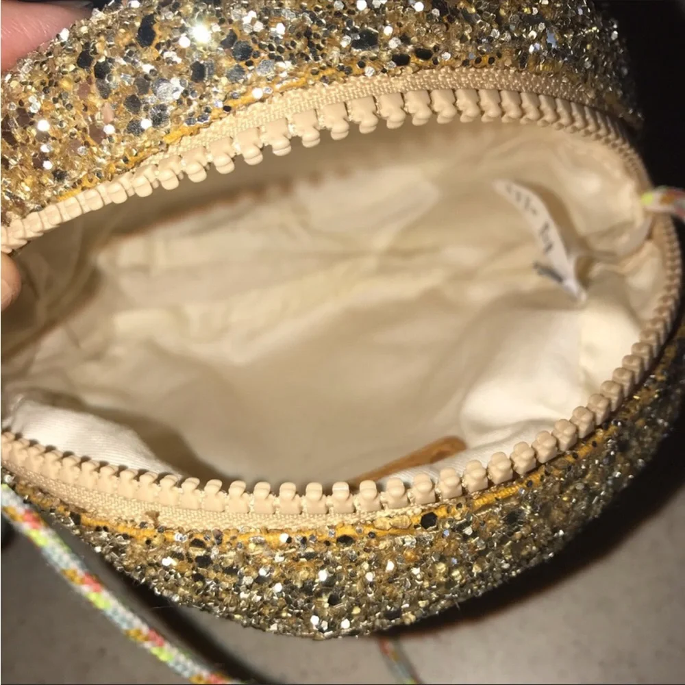 🌴3/$20 J.Crew/Crewcuts Emoji Glitter Purse - Picture 4 of 4